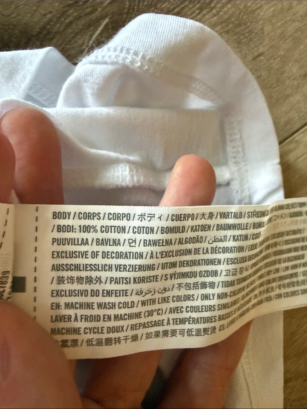 NWOT Abercrombie & Fitch White Short-Sleeve Crewneck Tee - Picture 5 of 8